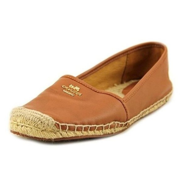 coach rhodelle espadrille logo flats